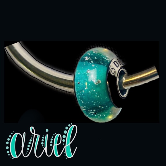 Pandora Jewelry - PANDORA Disney Ariel Murano Glow Bead New